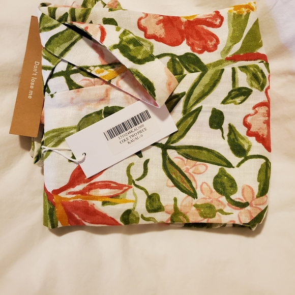 NWT Reformation Cole Two Piece Set In Kauai - Picture 12 of 13